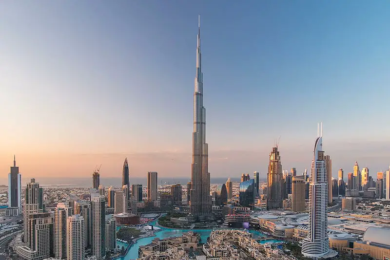 Burj khalifa, the top 10 tallest buildings in the world