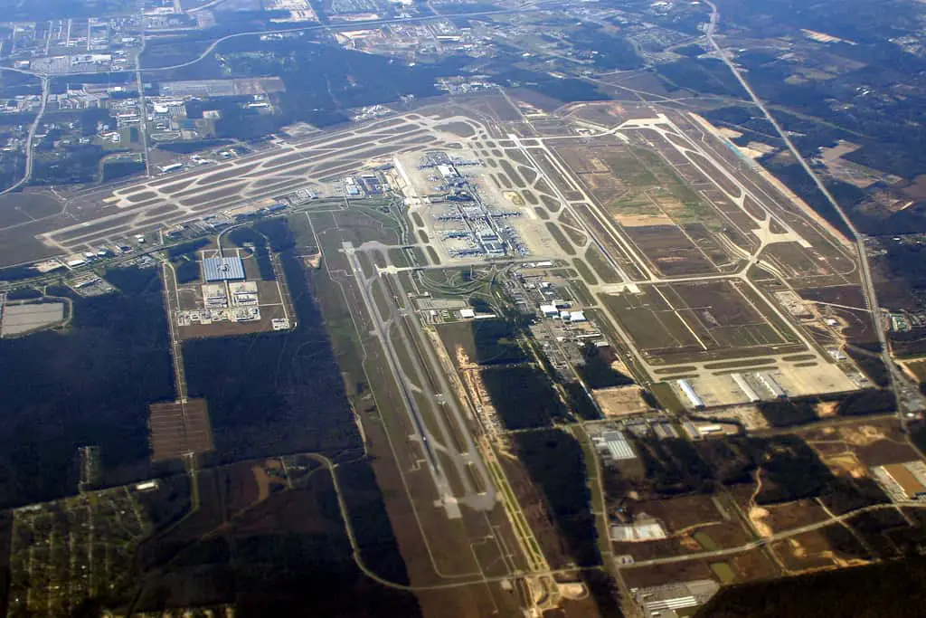 largest airport in the world by area