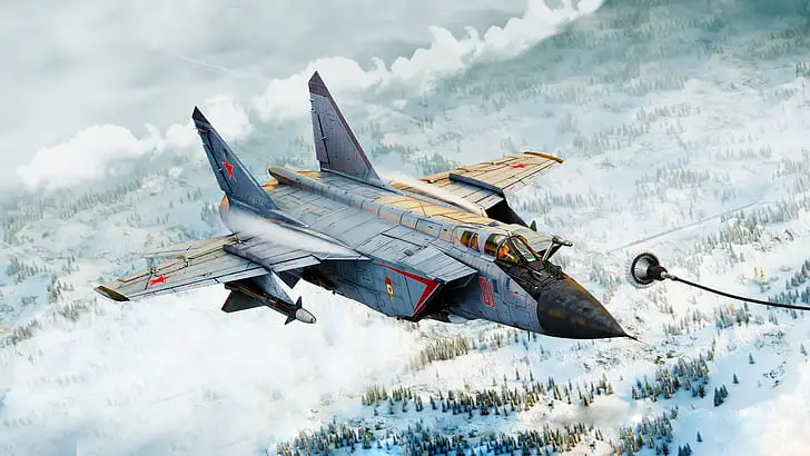 MiG-31, the fastest jet fighter in the world 2022