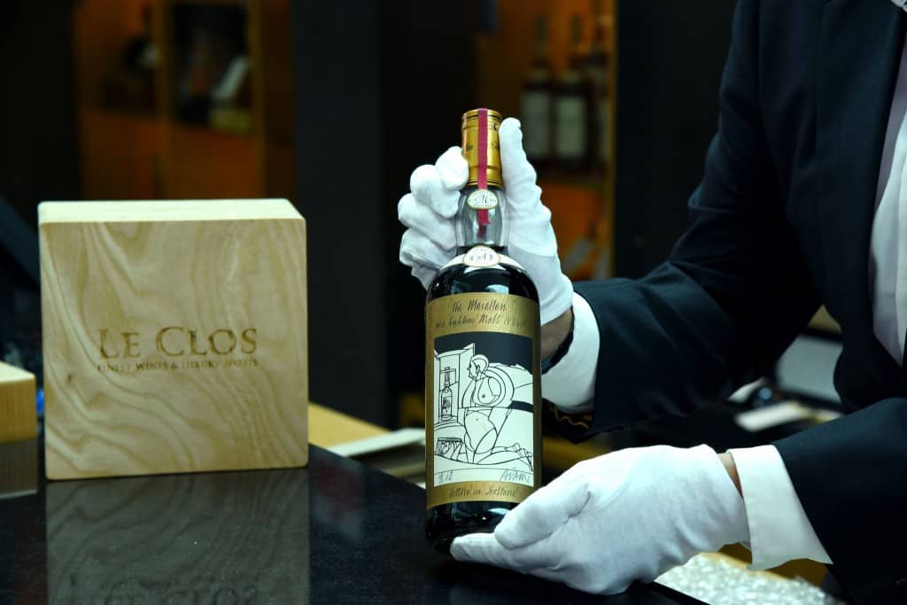 Valerio Adami is the most expensive scotch in the world
