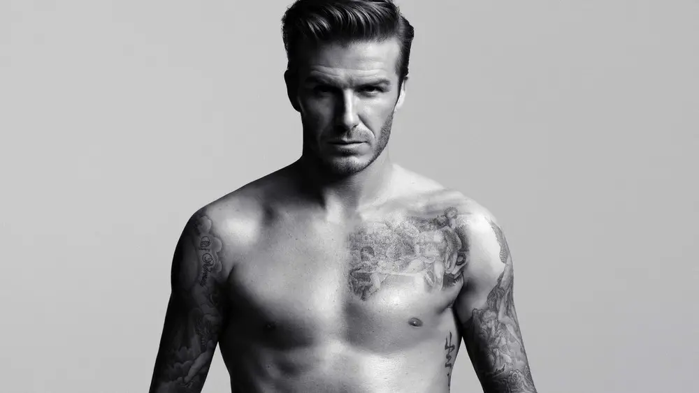 David Beckham in beautiful men in the world list