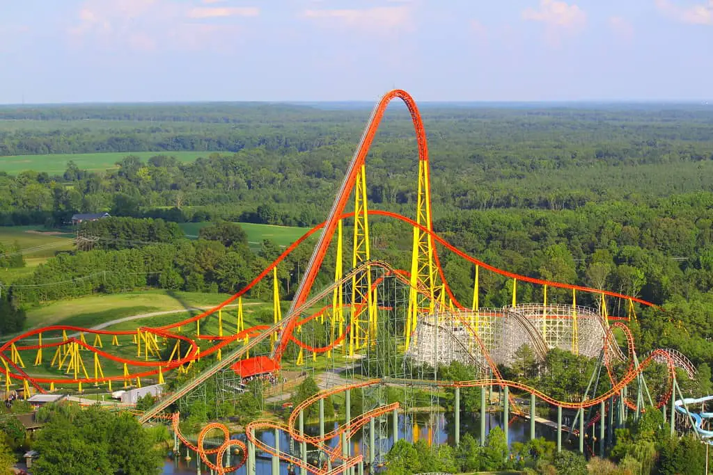 top ten tallest roller coasters in the world