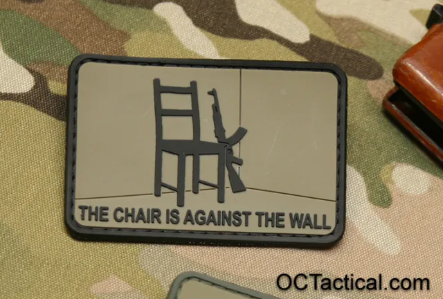 The Chair is Against the Wall Meaning